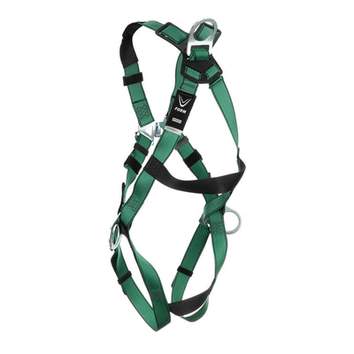 MSA V-FORM Harness w/Back & Side D-Rings - Qwik-Fit Leg Straps - Extra Large - 10197231
