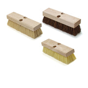 Malish Deck Scrub Crimped Poly Broom 12" - 060412
