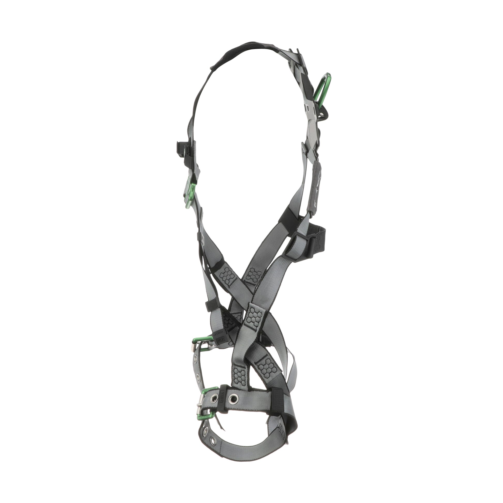 MSA V-FIT Harness w/Back D-Ring - Tongue Buckle Leg Straps - Standard - 10195092