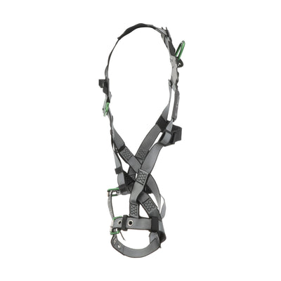 MSA V-FIT Harness w/Back D-Ring - Tongue Buckle Leg Straps - Standard - 10195092