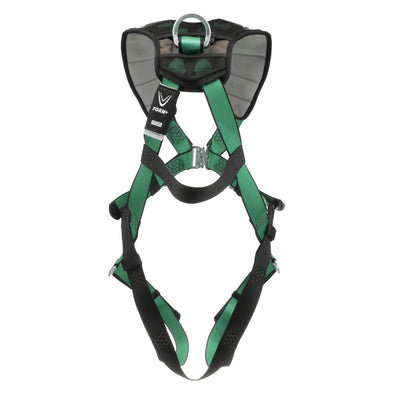MSA V-FORM+ Harness w/Back D-Ring - Quick Connect Leg Straps - Extra Large - 10206102