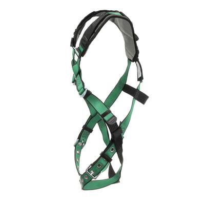 MSA V-FORM+ Harness w/Back & Front D-Rings - Tongue Buckle Leg Straps - Extra Small - 10206092
