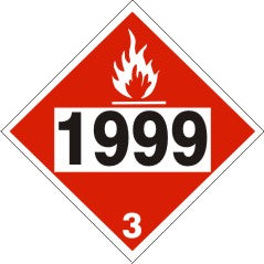1999 TARS - CLASS 3 PLACARD