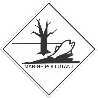 MARINE POLLUTANT - CLASS 9 PLACARD