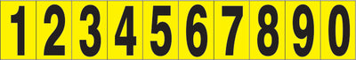 ADHESIVE VINYL NUMBER SET - STYLE 2