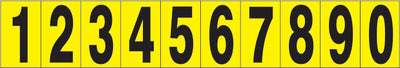 ADHESIVE VINYL NUMBER SET - STYLE 3