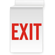EXIT  PRINTED BOTH SIDES - EXIT  PRINTED BOTH SIDES, 14x10, Aluminum (.040)