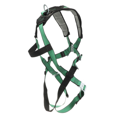 MSA V-FORM+ Harness w/Back D-Ring - Quick Connect Leg Straps - Standard - 10206101