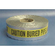 DETECTABLE UNDERGROUND TAPE - CAUTION BURIED PIPELINE BELOW - DETECTABLE UNDERGROUND TAPE - CAUTION BURIED PIPELINE BELOW, 2”X1M’,