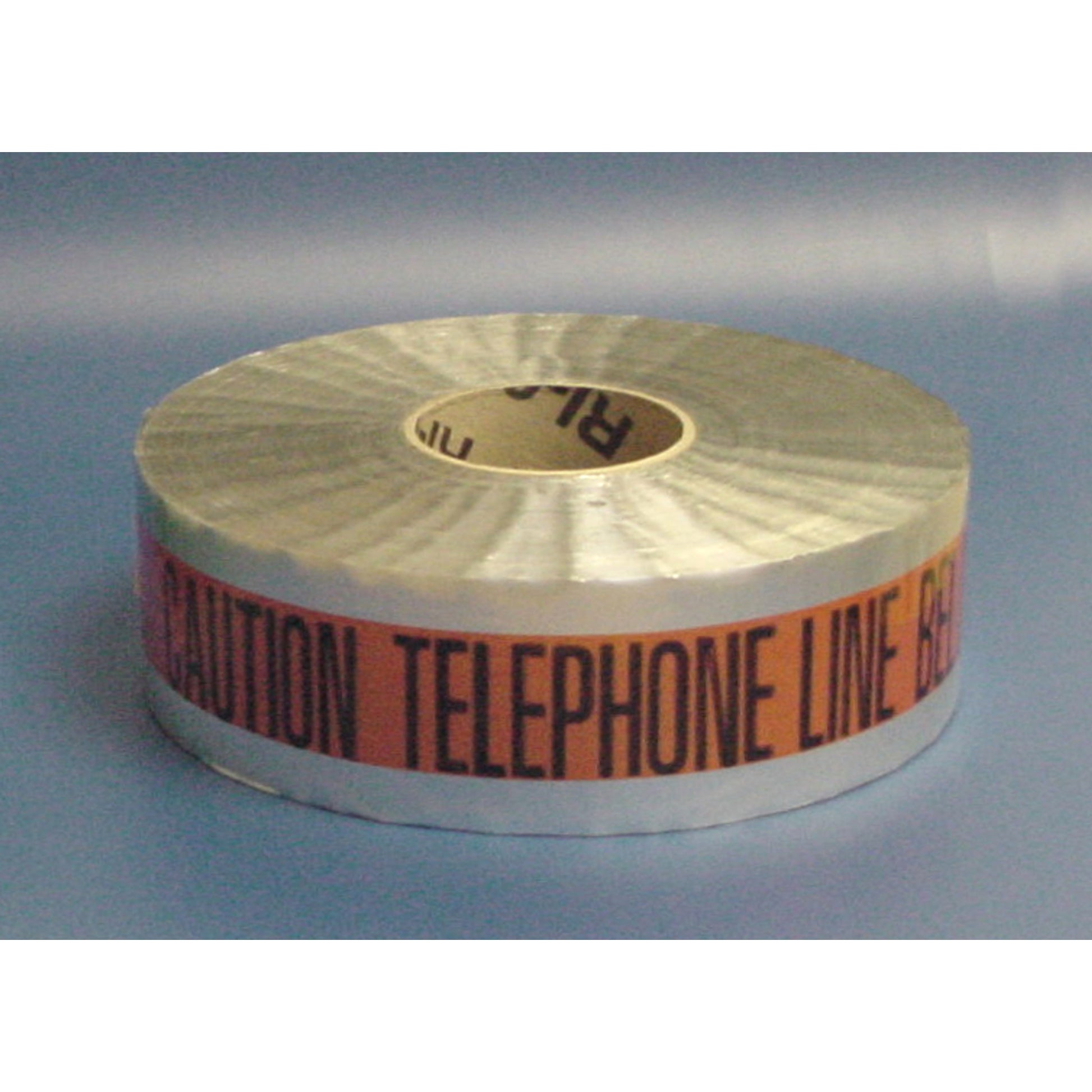 DETECTABLE UNDERGROUND TAPE - CAUTION TELEPHONE LINE BELOW - DETECTABLE UNDERGROUND TAPE - CAUTION TELEPHONE LINE BELOW, 2”X1M’,