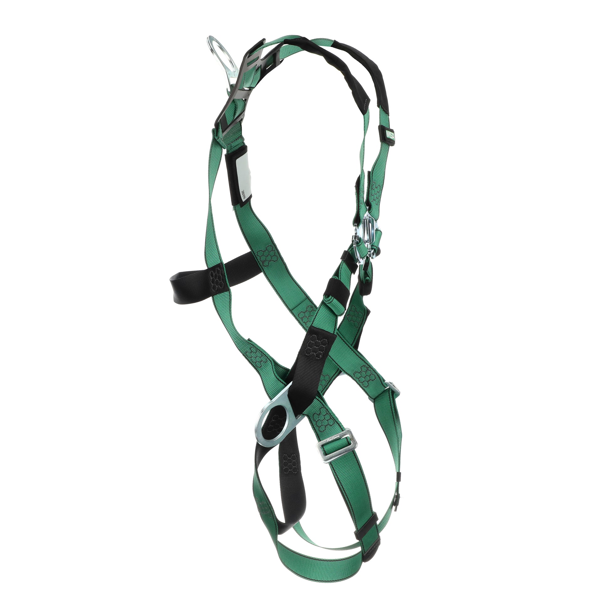 MSA V-FORM Harness w/Back & Side D-Rings - Qwik-Fit Leg Straps - Extra Large - 10197231