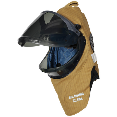 Enespro 65 cal Arc Flash Lift Front Hood with Vents - EN653HKVKH02AL