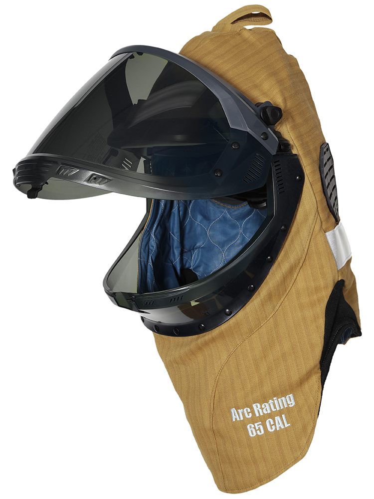 Enespro 65 cal Arc Flash Lift Front Hood with Vents - EN653HKVKH02AL