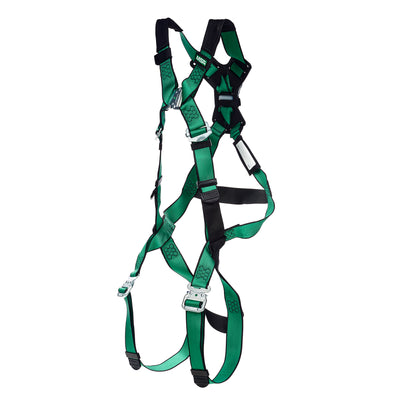 MSA V-FORM+ Harness w/Back D-Ring - Quick Connect Leg Straps - Standard - 10206133