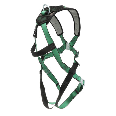 MSA V-FORM+ Harness w/Back D-Ring - Quick Connect Leg Straps - Extra Small - 10206100