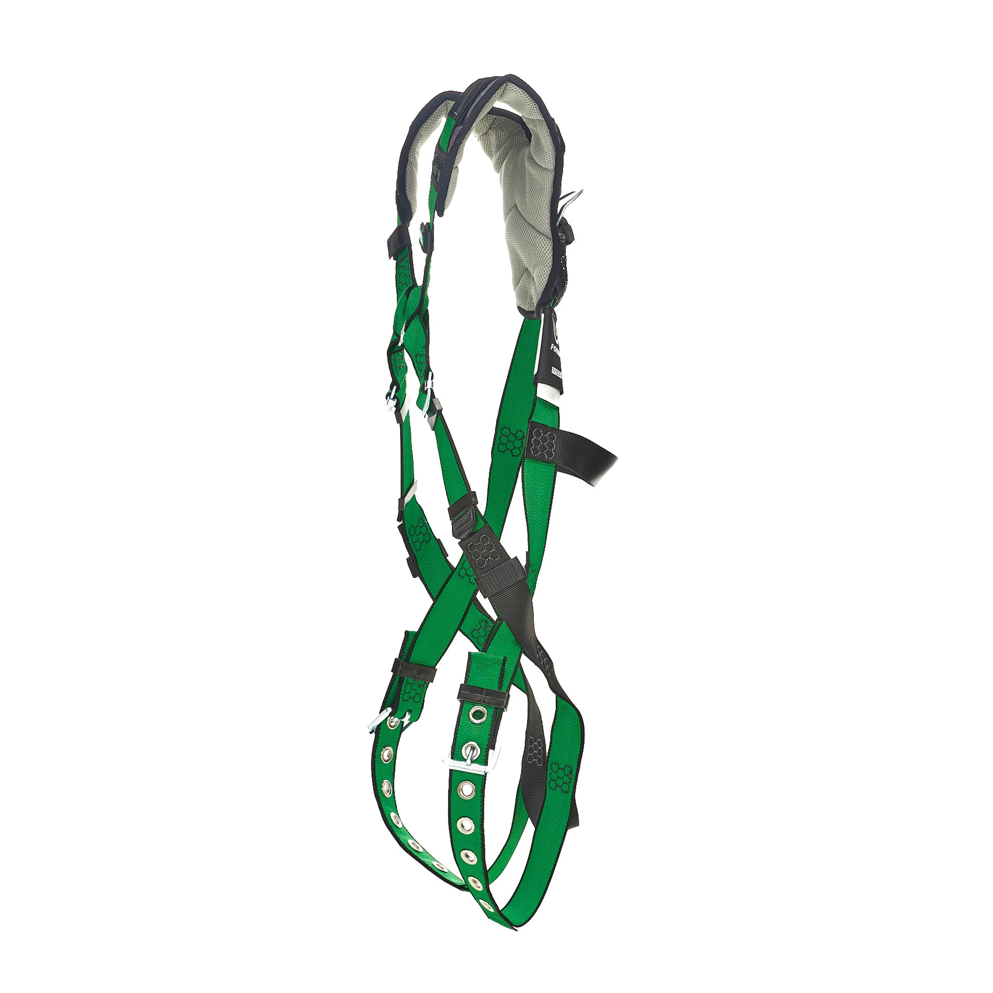 MSA V-FORM+ Harness w/Back D-Ring - Tongue Buckle Leg Straps - Extra Large - 10206086