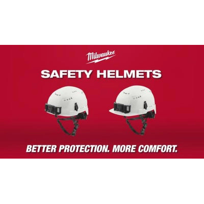 Milwaukee BOLT Front Brim Safety Helmet Type 2 Vented Class C or Non-Vented Class E - 48-73-132X - Each