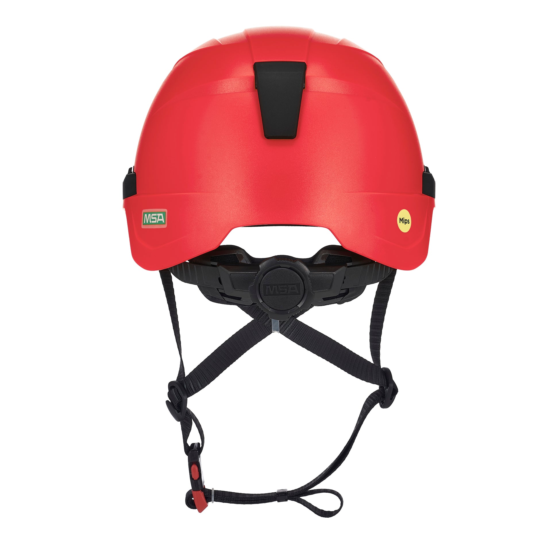 MSA V-Gard H2 Type II Class C Safety Helmet - Mips - Vented - Red - 10242819