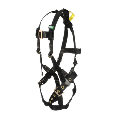MSA Workman Arc Flash Vest-Style Harness w/Back Web Loop - Tongue Buckle leg straps - Standard (STD) - 10152633