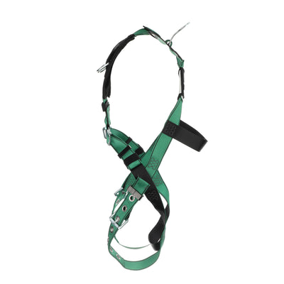 MSA V-FORM Harness w/Back & Shoulder D-Rings - Tongue Buckle Leg Straps - Extra Small - 10197218