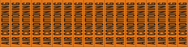AIR CONDITIONING - PIPE MARKER