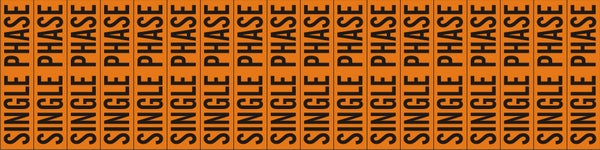 SINGLE PHASE - PIPE MARKER
