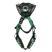 MSA V-FORM+ Harness w/Back & Side D-Rings - Tongue Buckle Leg Straps - Super Extra Large - 10206091