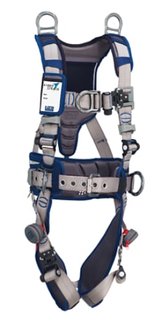 3M DBI-SALA ExoFit STRATA Comfort Construction Climbing/Positioning/Retrieval Safety Harness - X-Large - 1112548