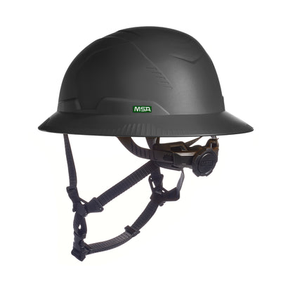 MSA V-Gard H2 Full Brim - Type II Class C - Mips - Safety Helmet - Non-Vented - Black - 10250618