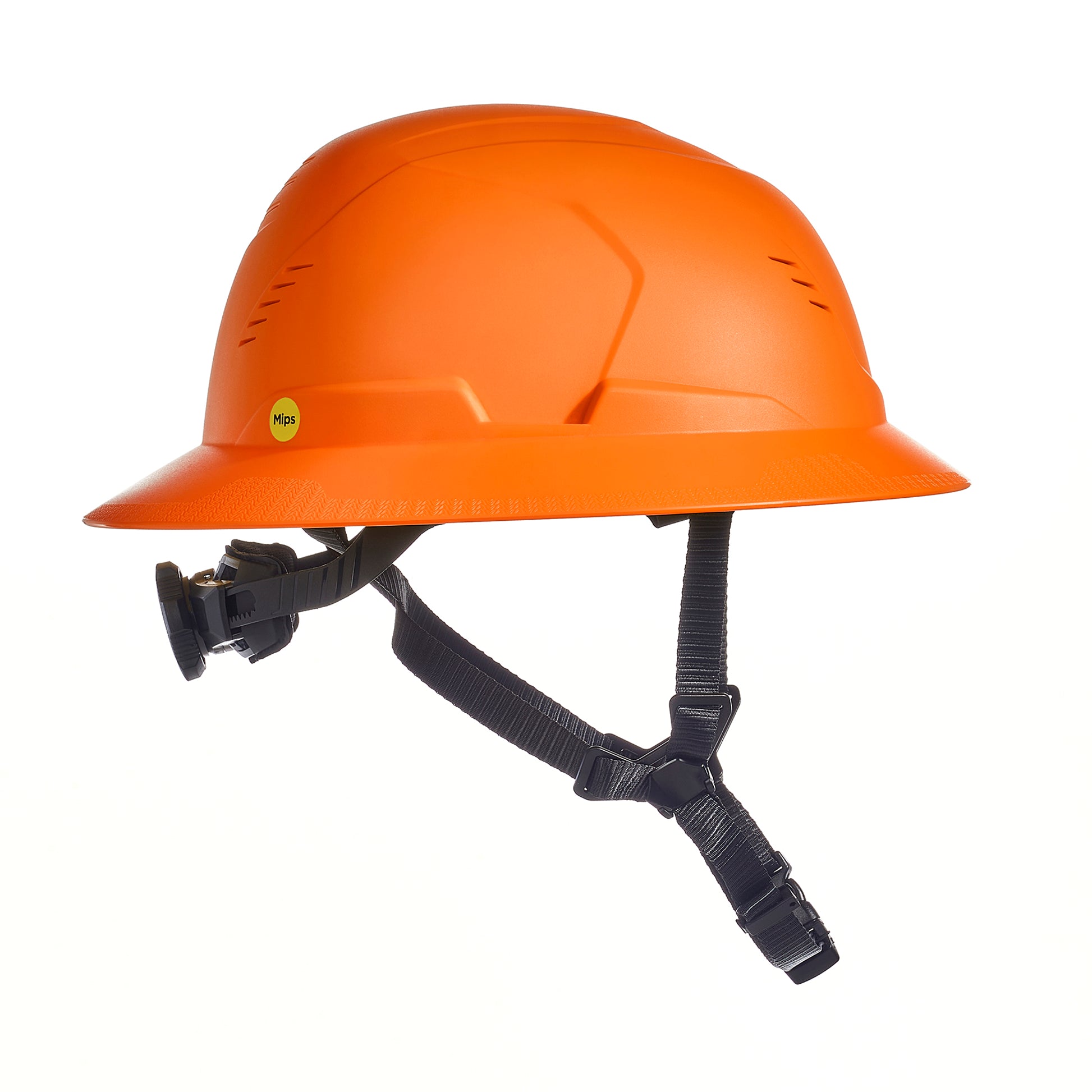 MSA V-Gard H2 Full Brim - Type II Class C - Mips - Safety Helmet - Vented - Orange - 10250610