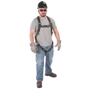 MSA Gravity Welder Harness w/Back D-Ring - Qwik-Fit Leg Buckles - Kevlar Webbing - X-Small (XSM) - 10103213