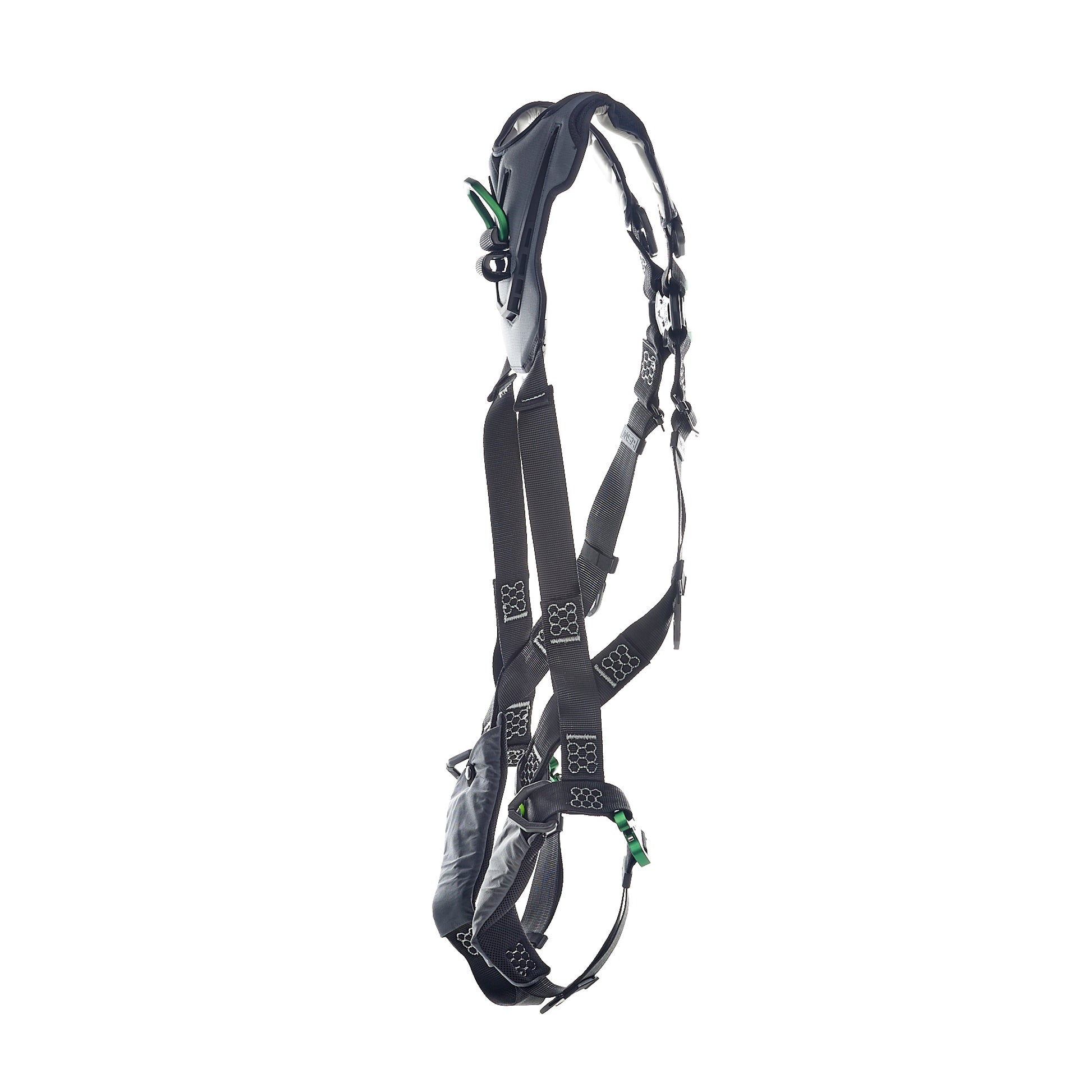 MSA V-FLEX Harness w/Back & Front D-Rings - Quick Connect Leg Straps - Extra Small - 10211316