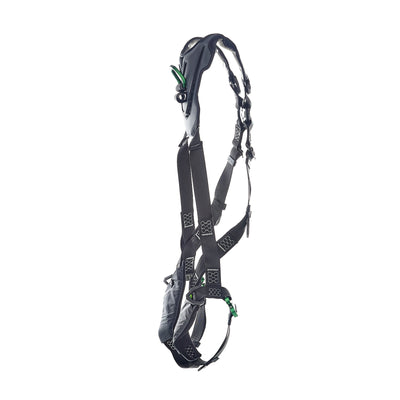 MSA V-FLEX Harness w/Back & Front D-Rings - Quick Connect Leg Straps - Extra Small - 10211316