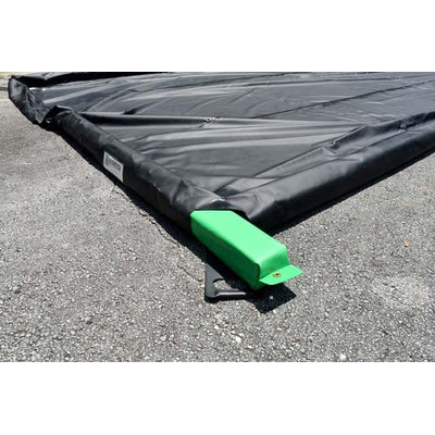 UltraTech International Containment Berm Foam Wall Plus Berm 10' x 30' 24 mil PVC Black - 8961