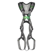 MSA V-FIT Harness w/Back & Shoulder D-Rings - Tongue Buckle Leg Straps - Shoulder Padding - Standard - 10194937