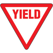 YIELD PREMIUM ANTI-SLIP FLOOR DECAL - YIELD PREMIUM ANTI-SLIP FLOOR DECAL, 17X17, Anti-Slip Premium