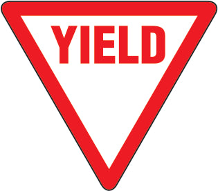 YIELD PREMIUM ANTI-SLIP FLOOR DECAL