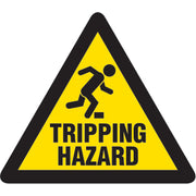 TRIPPING HAZARD PREMIUM ANTI-SLIP FLOOR DECAL - TRIPPING HAZARD PREMIUM ANTI-SLIP FLOOR DECAL, 17X17, Anti-Slip Premium