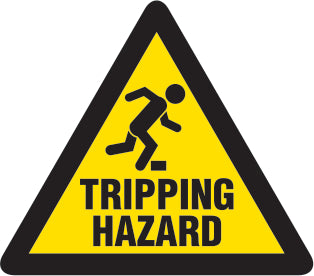 TRIPPING HAZARD PREMIUM ANTI-SLIP FLOOR DECAL