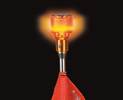 Warning Whip Traditional Replacement Lens - For Lighted General Purpose Whips - Amber - FS7020-A