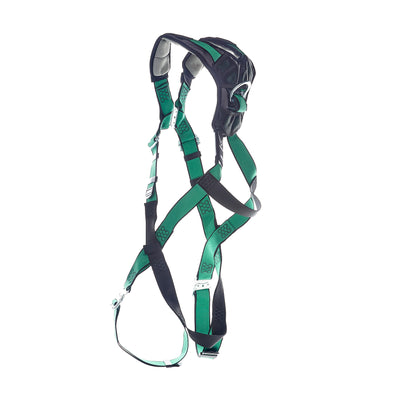 MSA V-FORM+ Harness w/Back & Front D-Rings - Quick Connect Leg Straps - Extra Small - 10206108