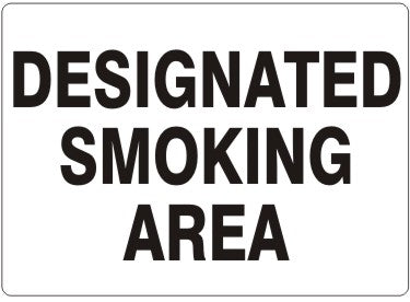 DESIGNATED SMOKING AREA