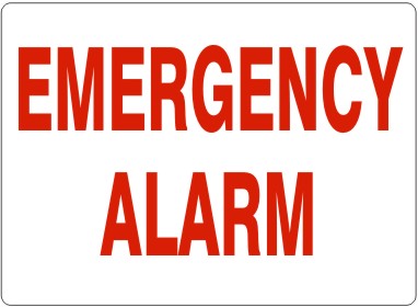 EMERGENCY ALARM