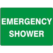 EMERGENCY SHOWER - EMERGENCY SHOWER, 14X20, Adhesive Vinyl