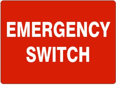 EMERGENCY SWITCH
