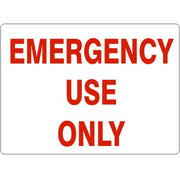 EMERGENCY USE ONLY - EMERGENCY USE ONLY, 14X20, Adhesive Vinyl