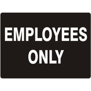 EMPLOYEES ONLY - EMPLOYEES ONLY, 14X20, Adhesive Vinyl
