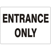 ENTRANCE ONLY - ENTRANCE ONLY, 14X20, Adhesive Vinyl