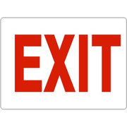 EXIT SIGN - EXIT SIGN, 14X20, Plastic (.040)