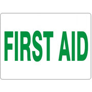 FIRST AID - FIRST AID, 10X14, Adhesive Vinyl